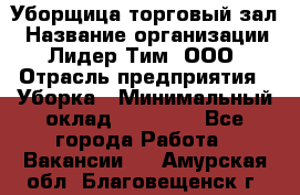 Уборщица торговый зал › Название организации ­ Лидер Тим, ООО › Отрасль предприятия ­ Уборка › Минимальный оклад ­ 27 200 - Все города Работа » Вакансии   . Амурская обл.,Благовещенск г.